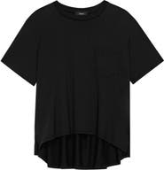 Theory Easy Apex High-Low Pocket T-Shirt