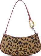 STAUD Ollie Genuine Calf Hair Shoulder Bag