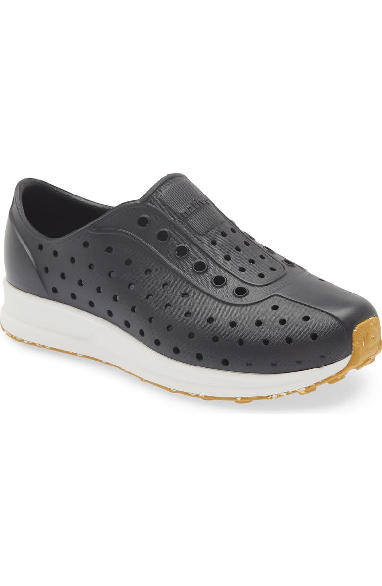 Native Shoes Robbie Sugarlite Slip-On Shoe, Main, color, Jiffy Black/ Shell White