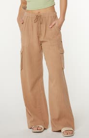 Roxy Precious Cargo Beach Cotton Gauze Pants