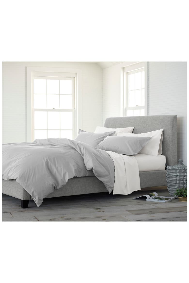 Pure 200 Thread Count Comforter Set, Alternate, color, LIGHT GRAY
