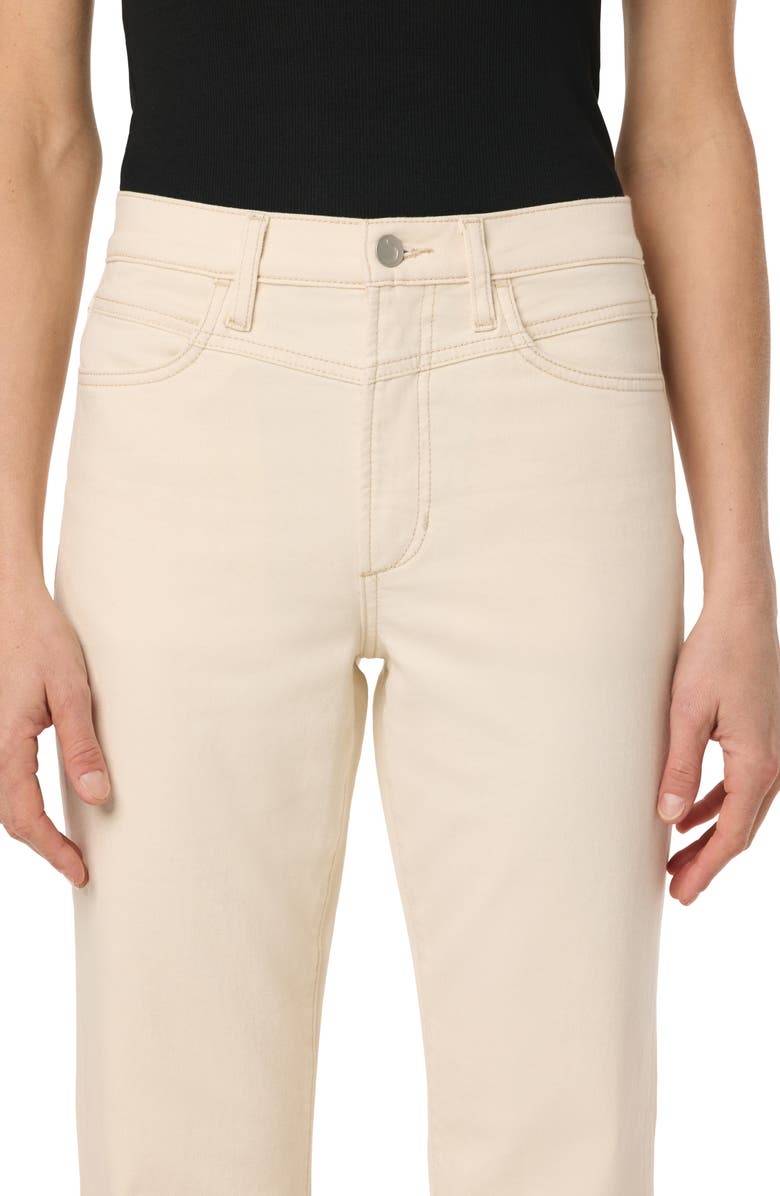 Joe's Yoke Detail High Rise Flare Jeans, Alternate, color, 