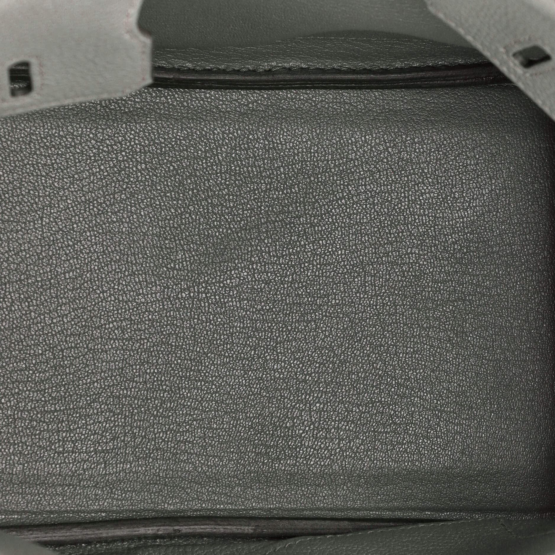 Pre-Owned Hermes Birkin Handbag Grey Togo with Gold Hardware 25, Alternate, color, 