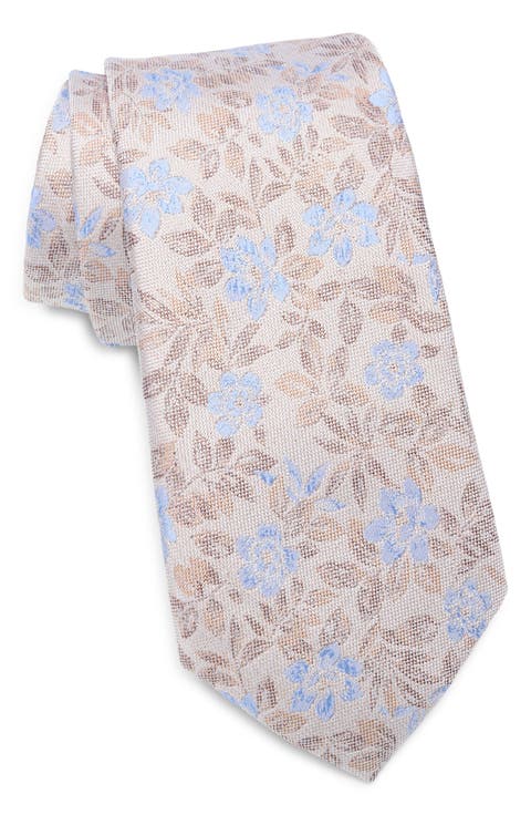 Brice Floral Silk Tie
