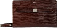 TOTEME Belted Lizard Embossed Crossbody Bag