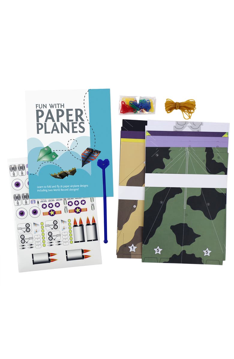 Kits For Kids Ultimate Flying Paper Planes Kit, Alternate, color, 