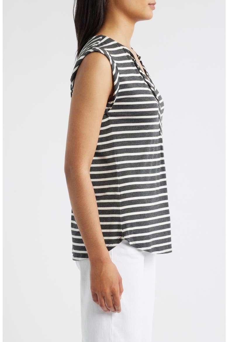 Sleeveless Top, Alternate, color, CHARCOAL
