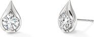 HEARTS ON FIRE Lu Droplet Stud Earrings