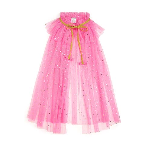 Hot Pink Star Cape (Toddler & Little Kid)