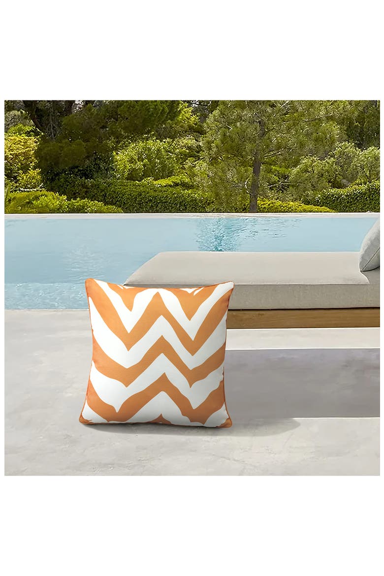 Patio Throw Pillow, Alternate, color, MUSTARD