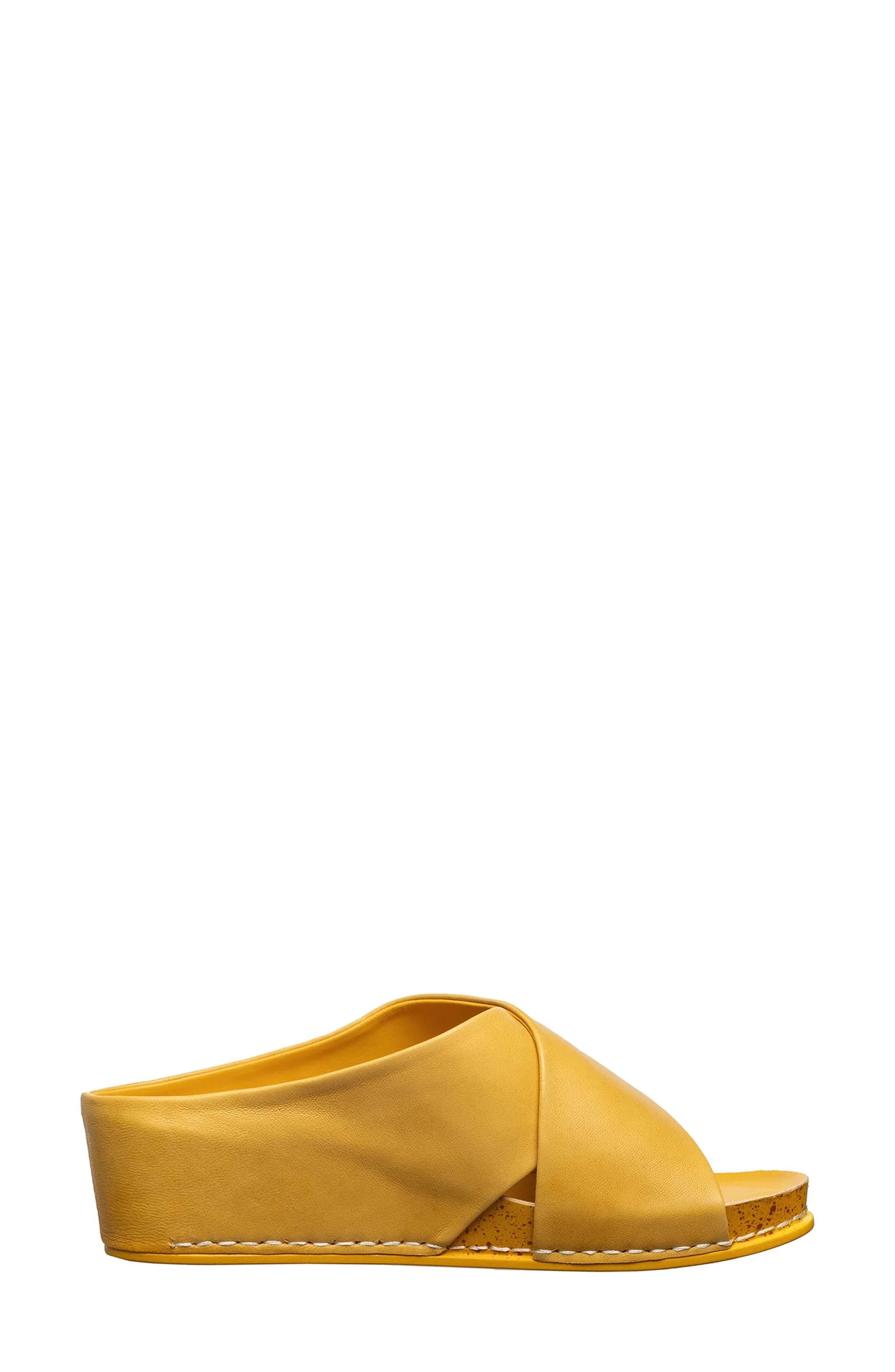 Santina Wedge Sandal, Alternate, color, DAFFODIL