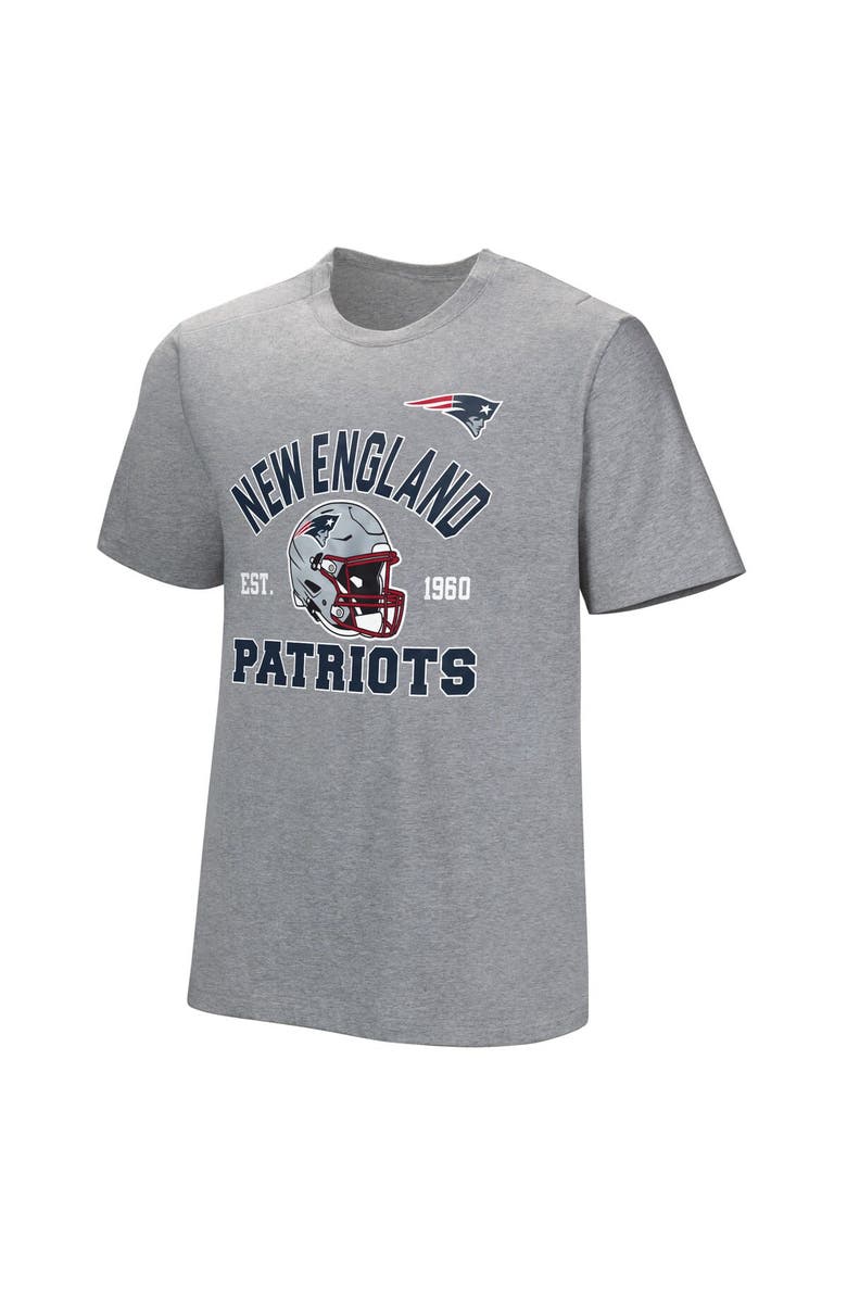 NFL Men's Gray New England Patriots Tackle Adaptive T-Shirt, Alternate, color, Gray