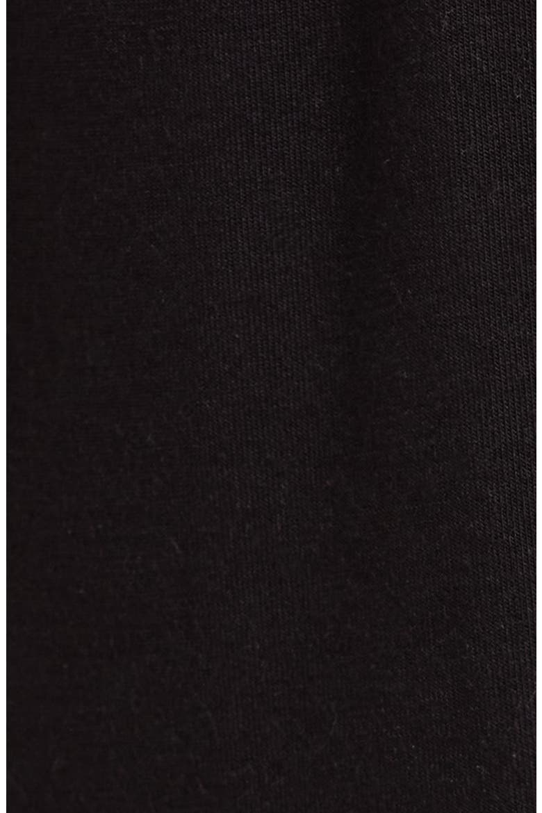 Moonlight Eco Lace Trim Pajamas, Alternate, color, BLACK