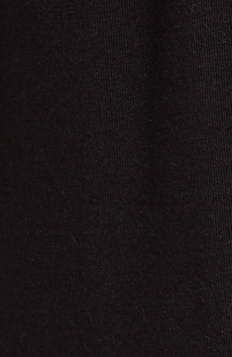 Nordstrom Moonlight Eco Lace Trim Pajamas, Alternate, color, Black