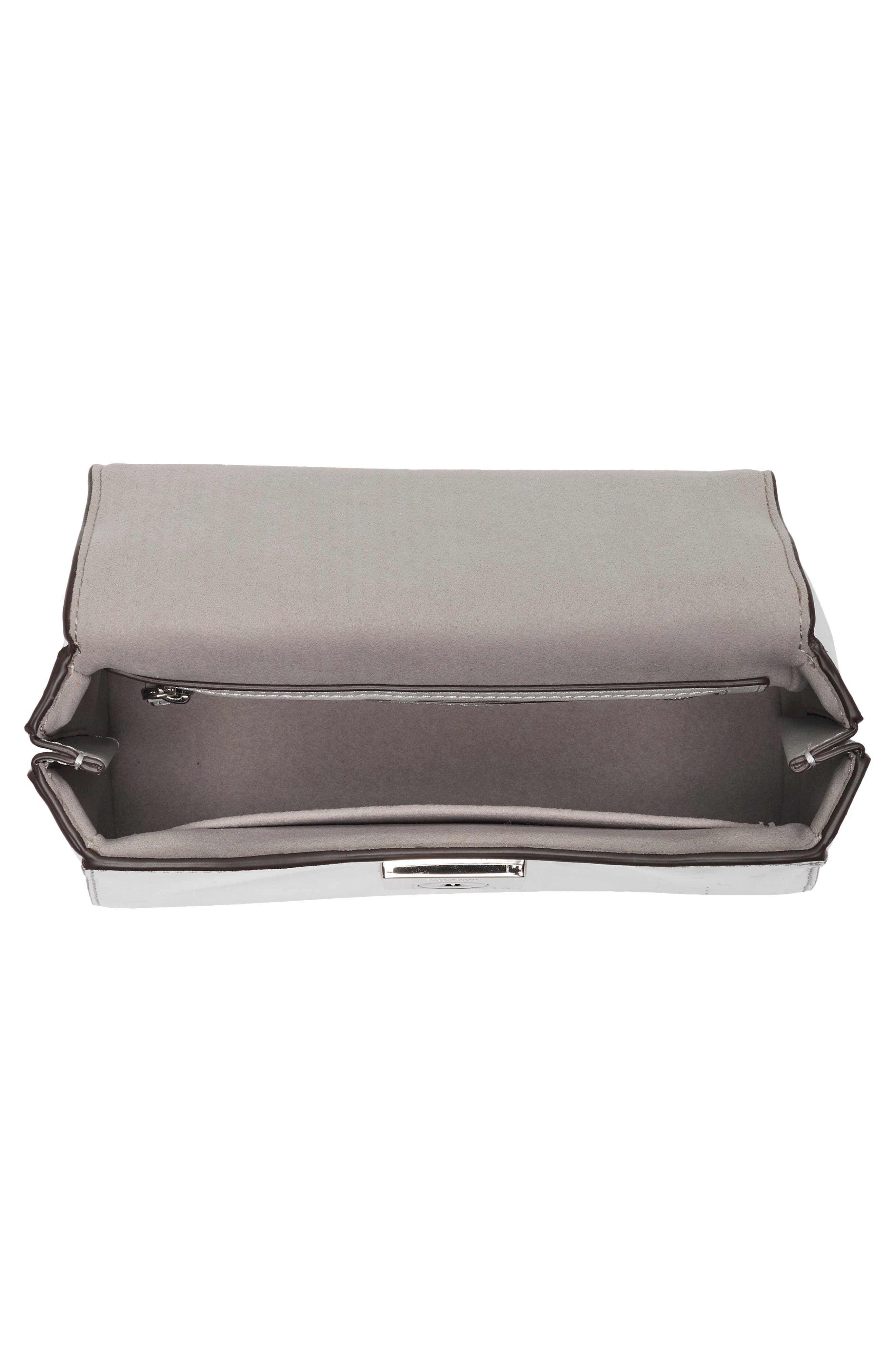 Dakota Satchel Bag, Alternate, color, SILVER