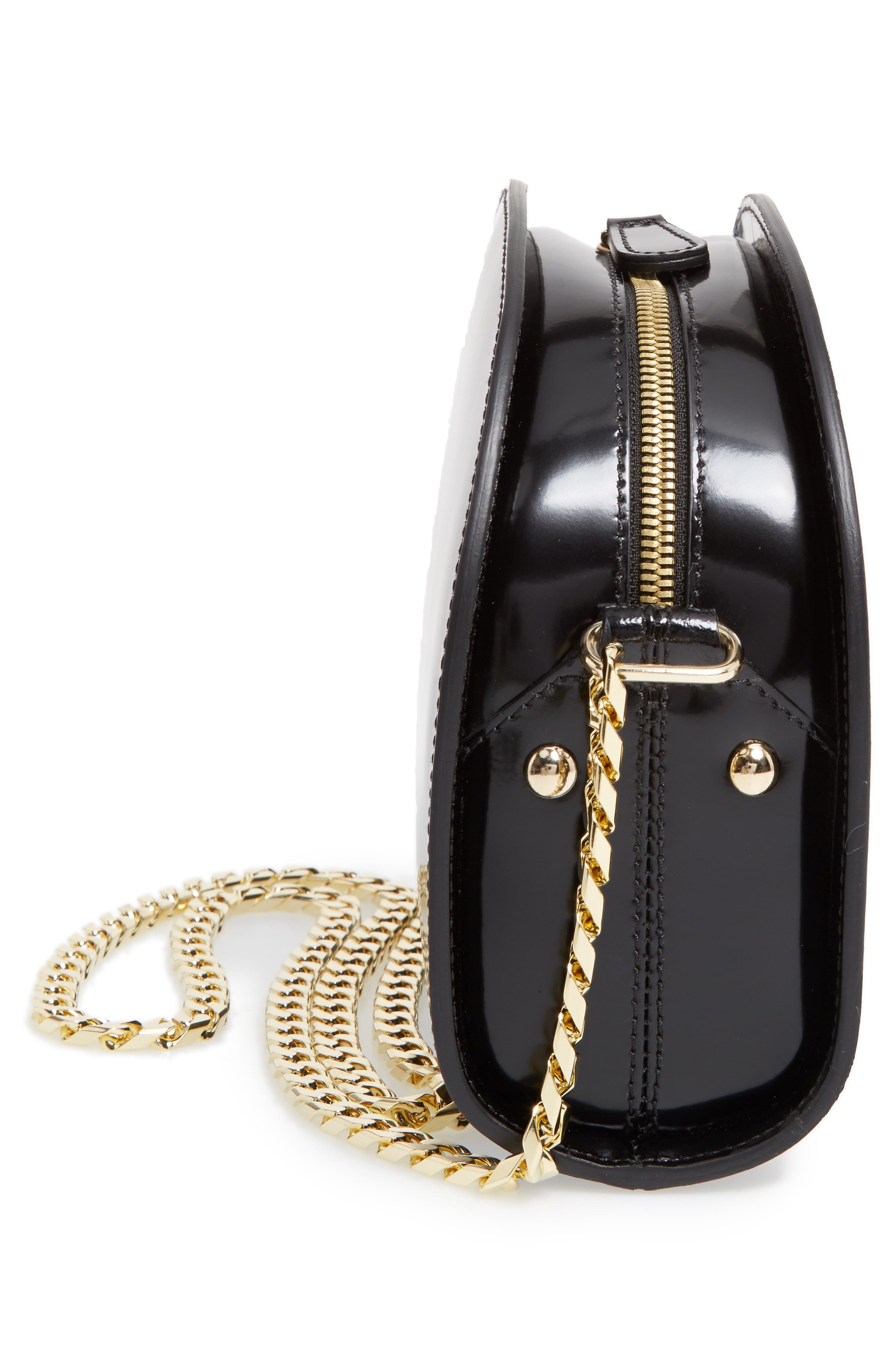 A.P.C. Sac Luna Leather Shoulder Bag, Alternate, color, 