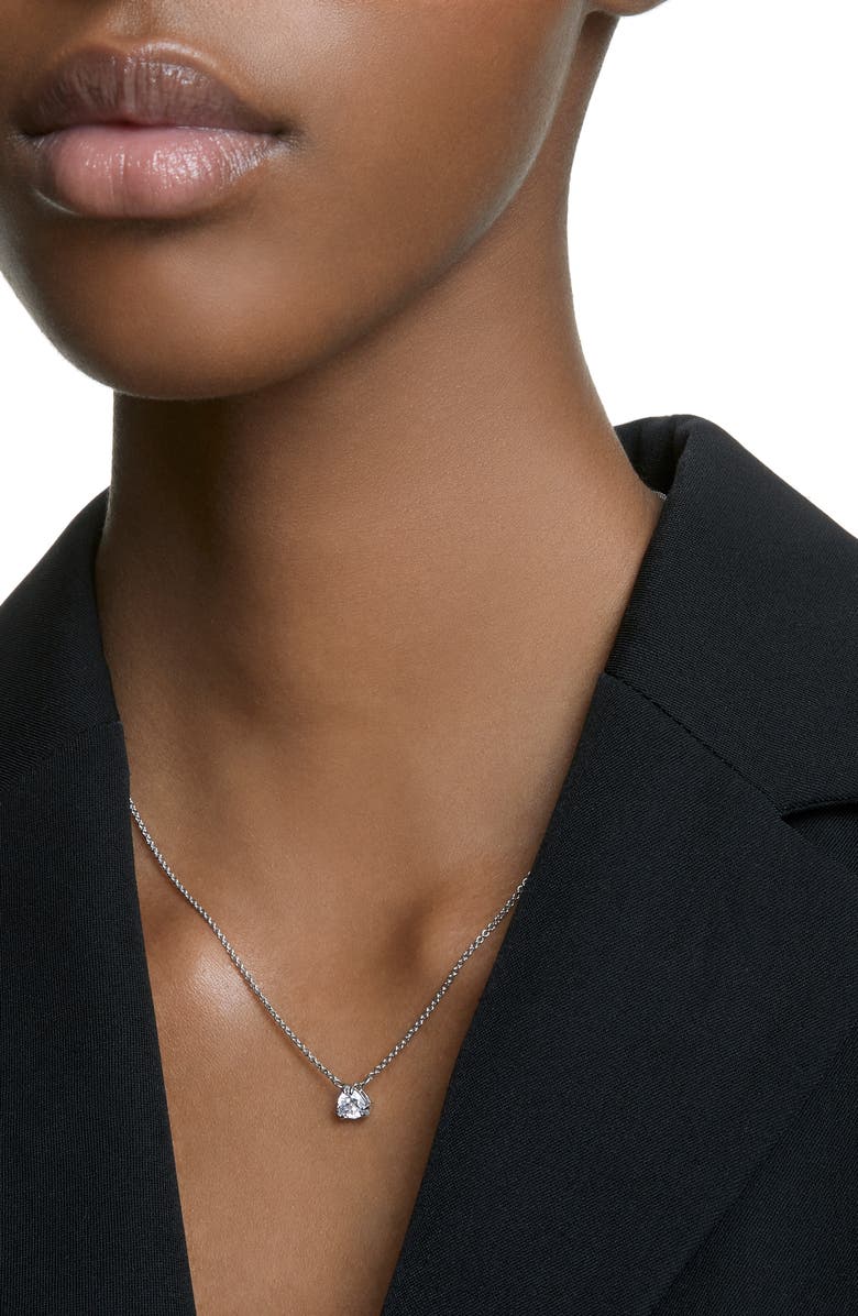 Swarovski Millenia Trilliant Crystal Pendant Necklace, Alternate, color, 