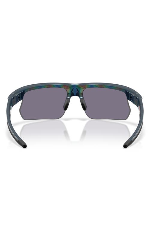 Oakley Bisphaera™ 68mm Oversize Gradient Prizm™ Rectangular Sunglasses In Purple