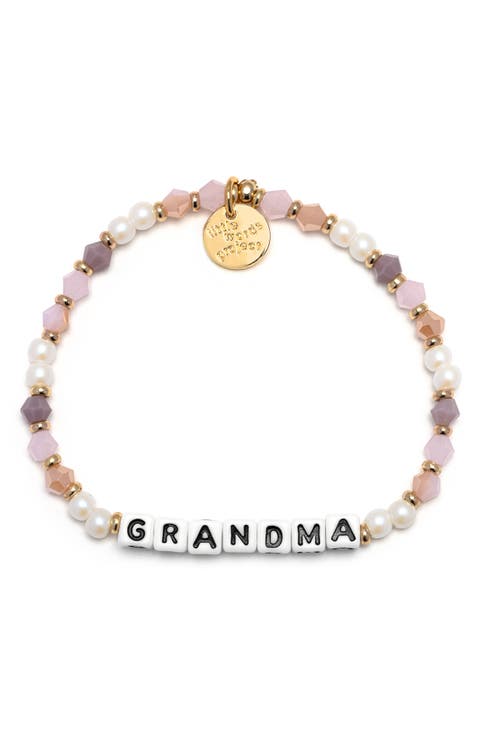 Grandma Beaded Stretch Bracelet
