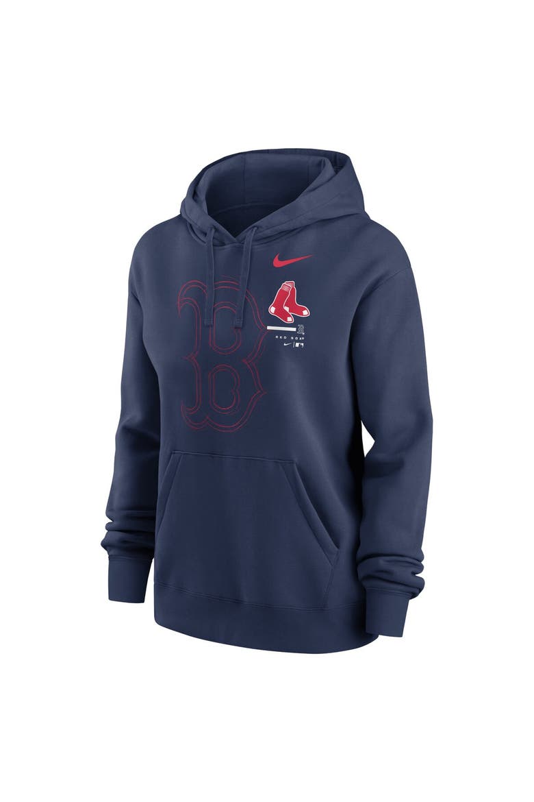 Women's Nike Navy Boston Red Sox Big Game Pullover Hoodie, Alternate, color, Navy