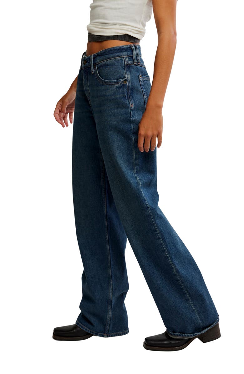 Free People Tennessee Boyfriend Jeans, Alternate, color, Outlaw