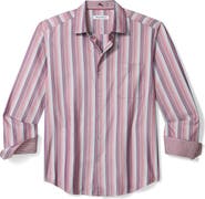 Tommy Bahama Frontera Luxe Stripe Silk Blend Shirt