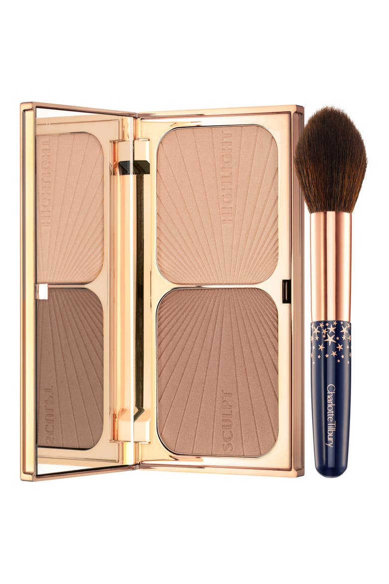 Filmstar Bronze & Glow Swarovski Crystal Contour Set (Limited Edition), Main, color, NO COLOR