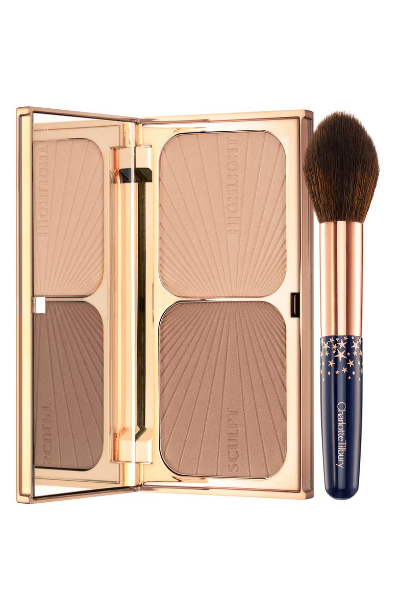 Charlotte Tilbury Filmstar Bronze & Glow Swarovski Crystal Contour Set, Main, color, 