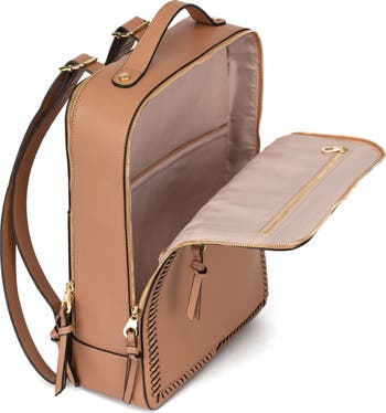 CALPAK Kaya Faux Leather Laptop Backpack | Nordstrom