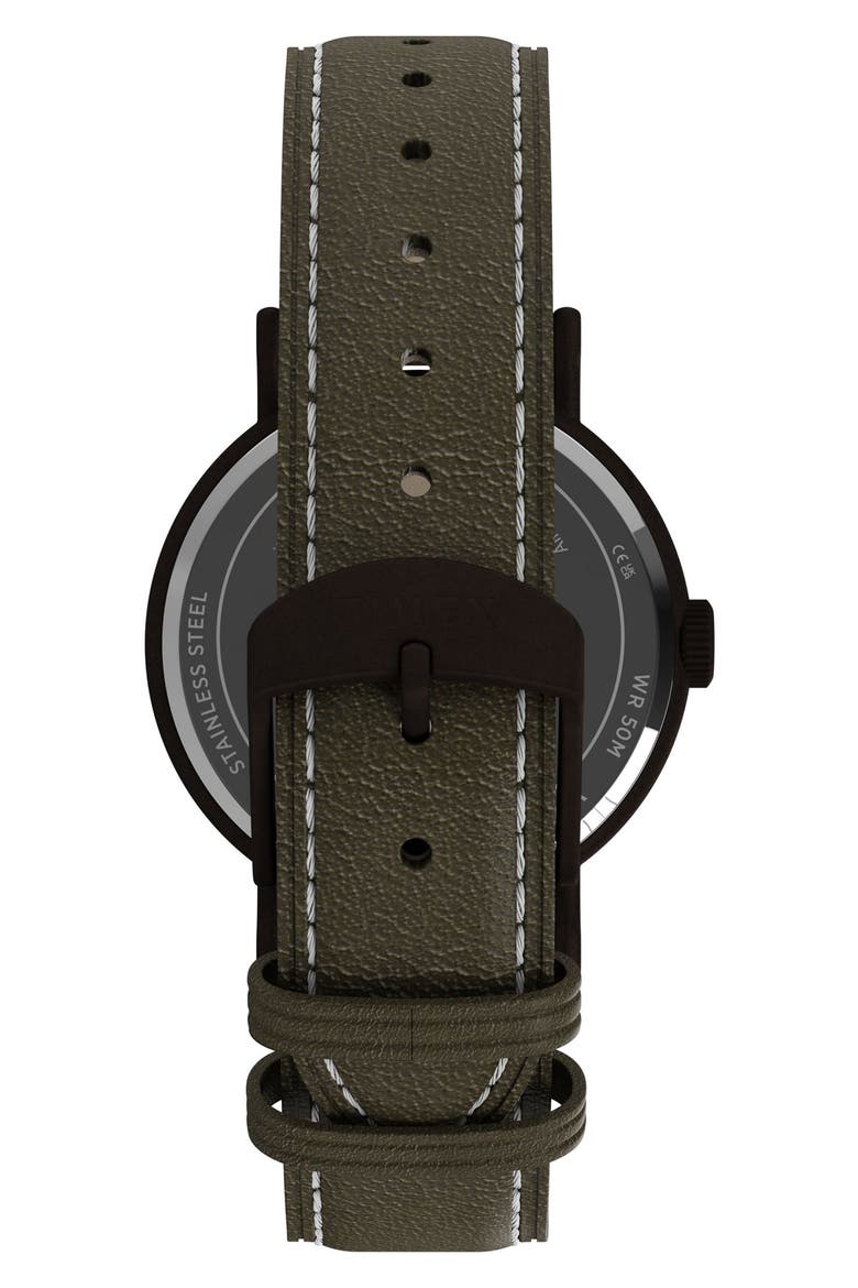 Harry Potter x Timex Weekender Sorting Hat 37mm Leather Strap Watch, Alternate, color, BRONZE-TONE