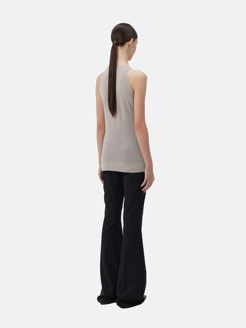 Gobi Mongolian Cashmere Sleeveless Cashmere Top In Wind Chime