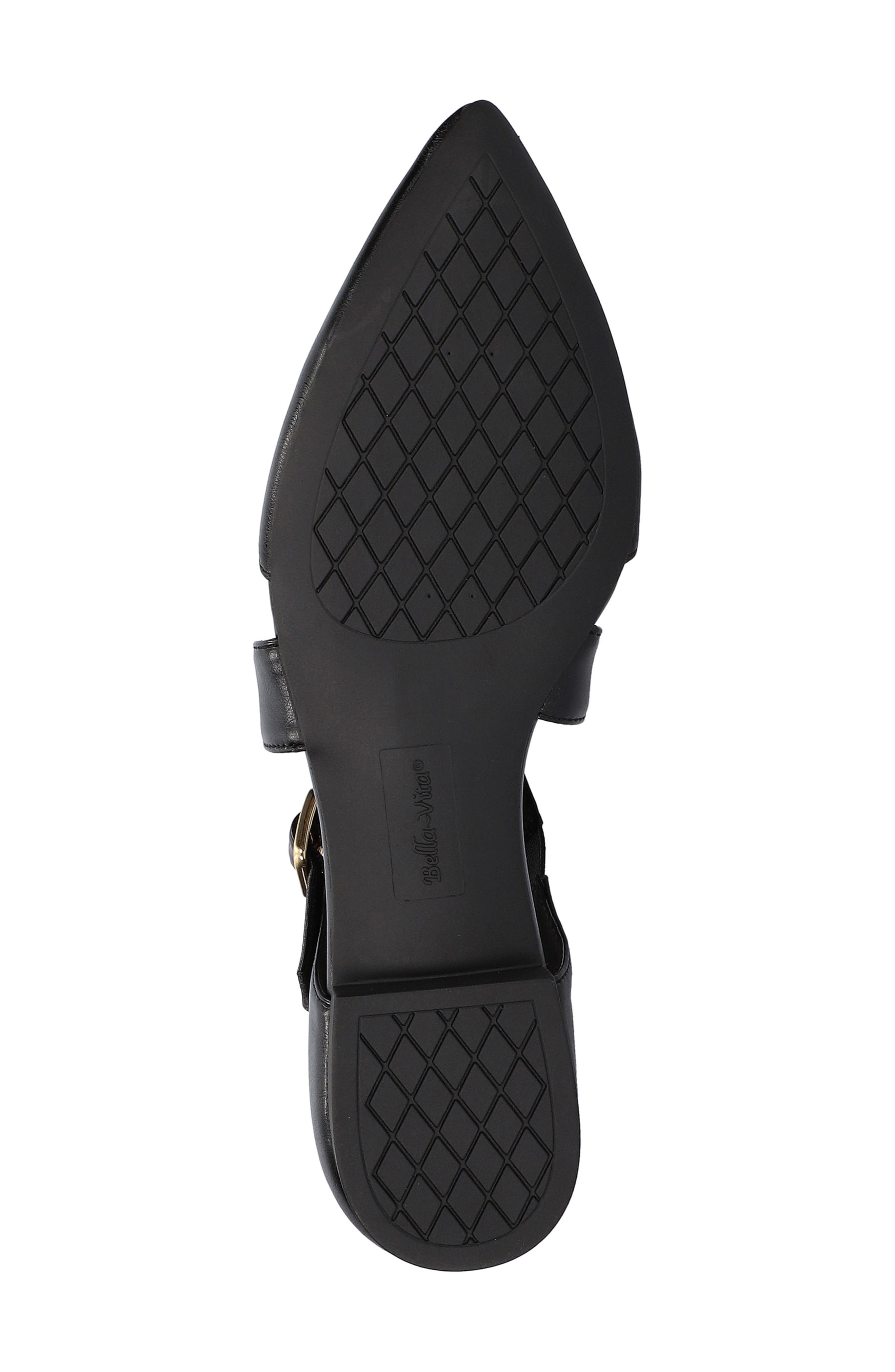 Bella Vita Maddie Pointed Toe Flat, Alternate, color, 
