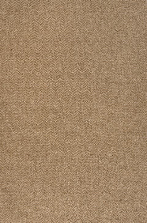 Rowena Easy Jute Scandinavian Boho Herringbone Weave Indoor/Outdoor Area Rug