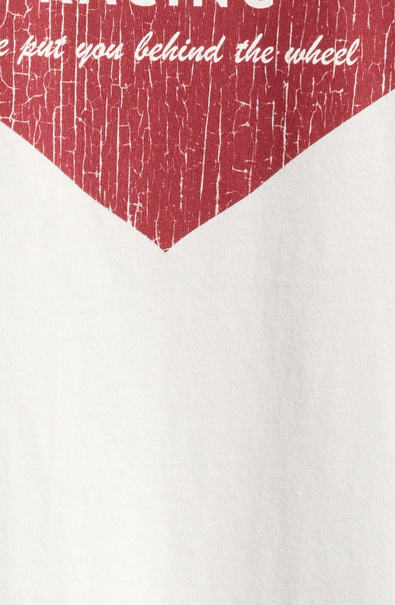 PacSun Lucky Hearts Cotton Graphic T-Shirt, Alternate, color, White