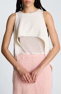 Kenneth Cole High/Low Layer Tank