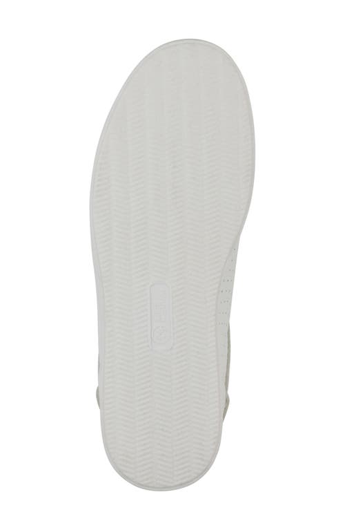 White Mountain Footwear Uniform Sneaker In White Smooth