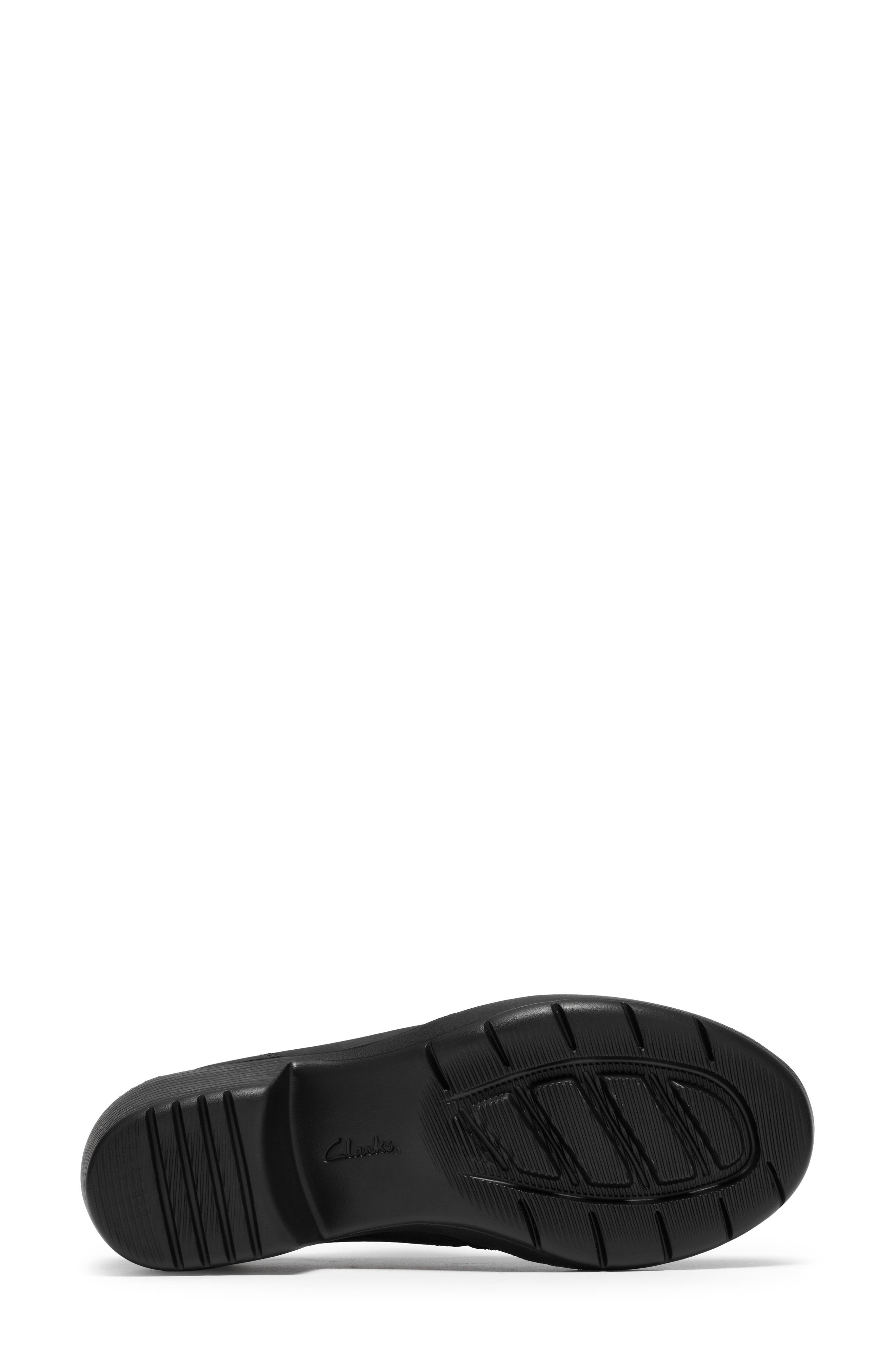 Kynnznie Ankle Bootie, Alternate, color, BLACK LEATHER