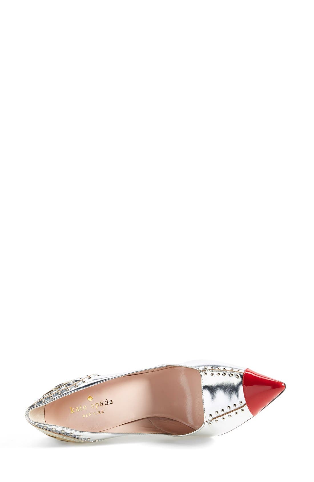 Kate Spade New York 'lunar' pointy toe pump, Alternate, color, 