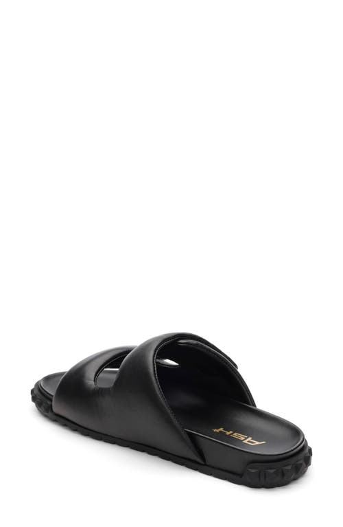 Ash Women's Twist Slide Sandals In Black