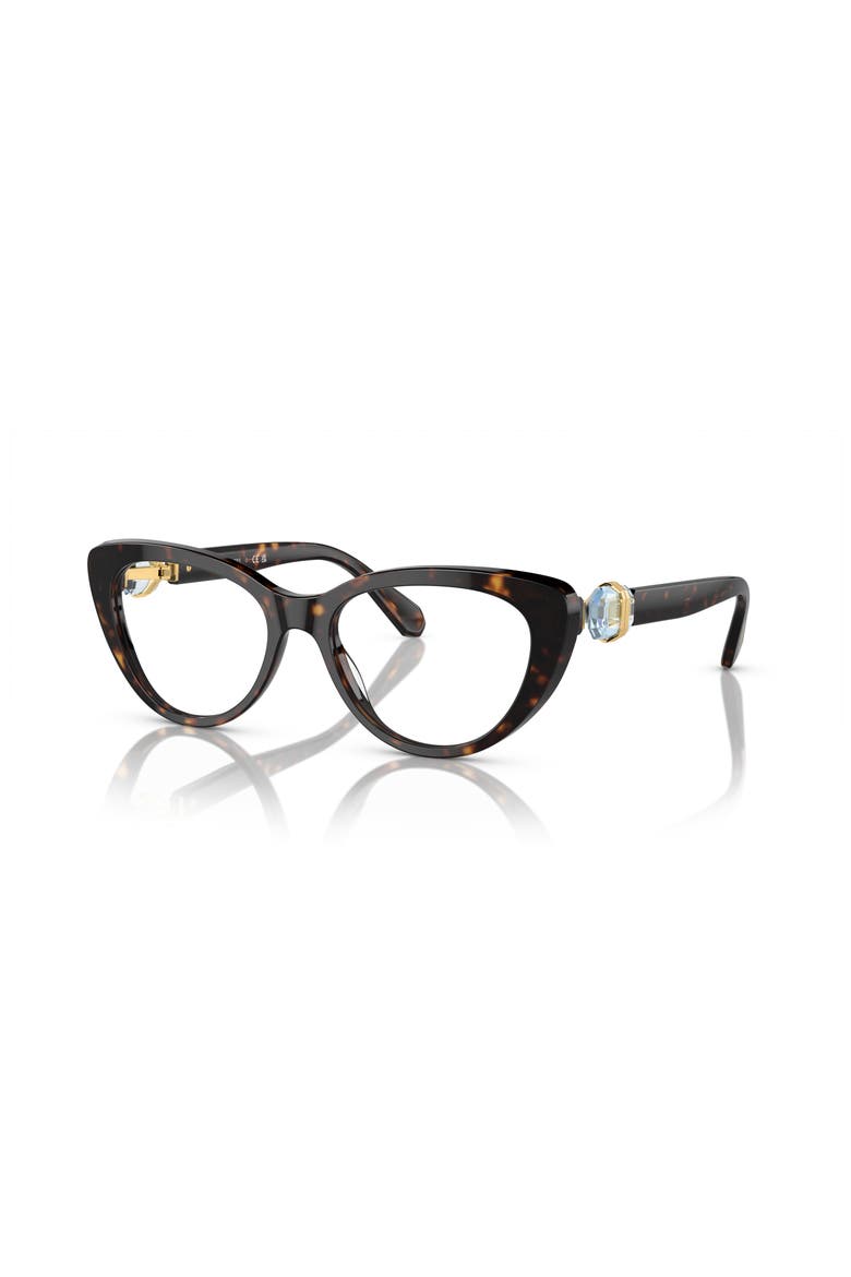51mm Cat Eye optical glasses, Main, color, Brown