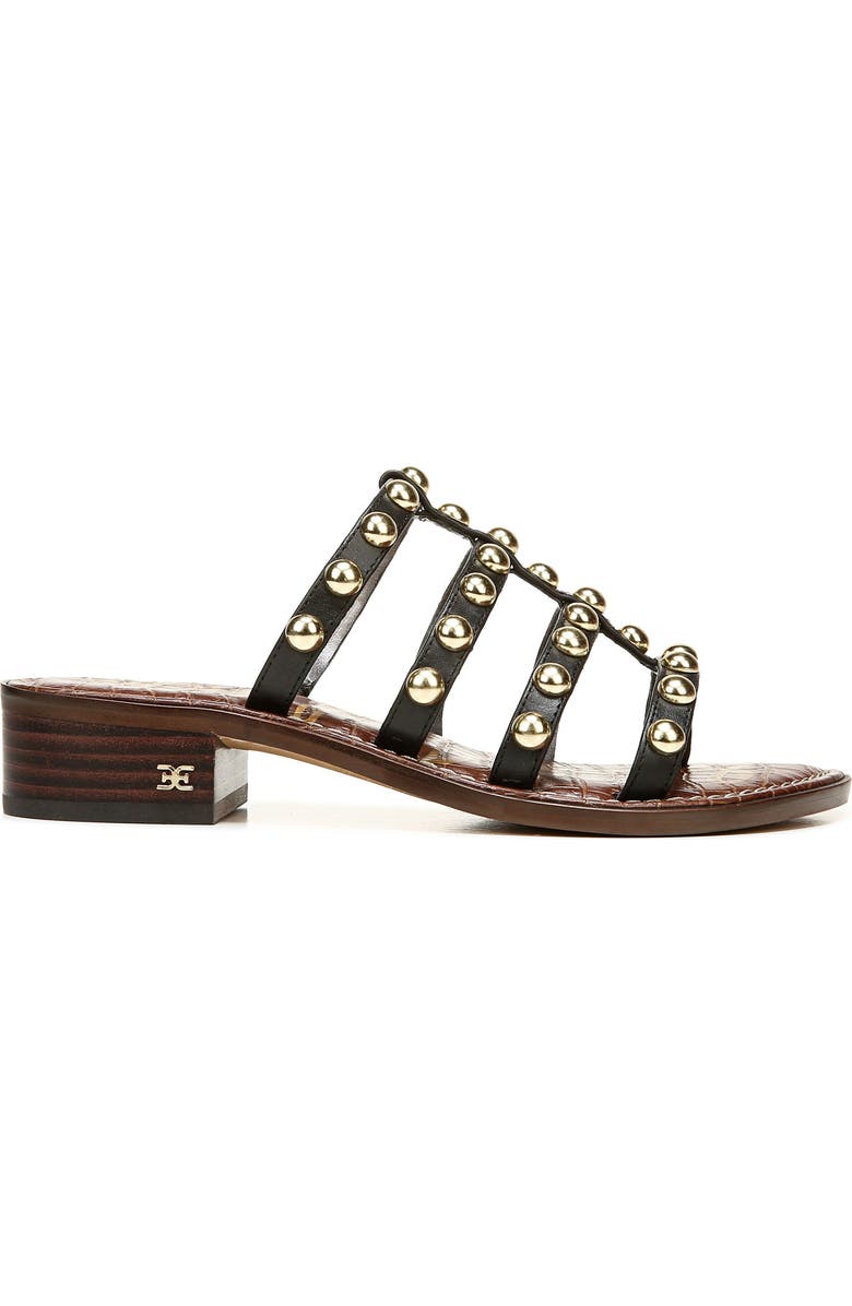 Sam Edelman Juniper Studded Gladiator Slide Sandal, Alternate, color,