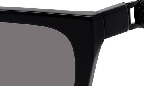 Kurt Geiger London 58mm Cat Eye Sunglasses In Black/smoke