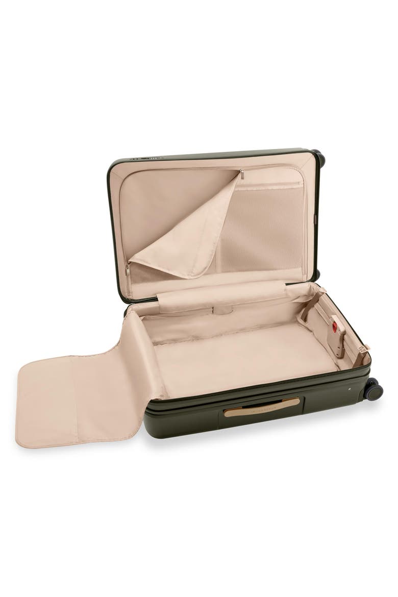 Large Sympatico Expandable 30-Inch Spinner Packing Case, Alternate, color, OLIVE