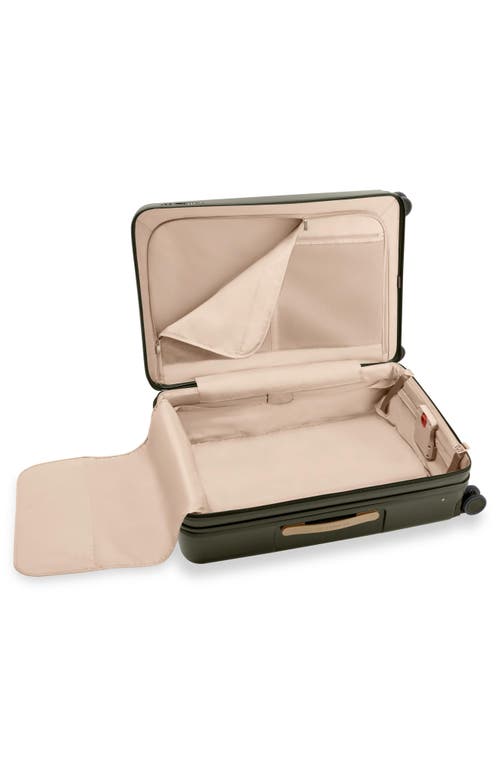Briggs & Riley Large Sympatico Expandable 30-inch Spinner Packing Case In Green