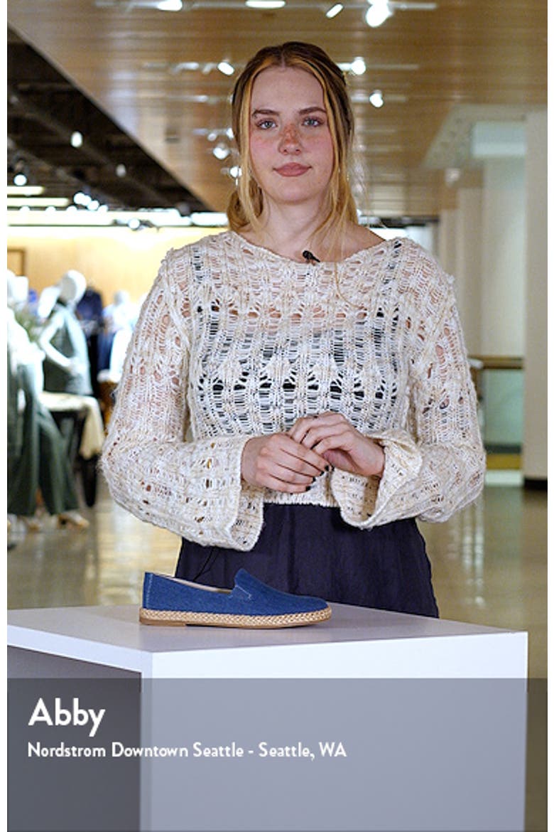 Poppy Espadrille Flat video