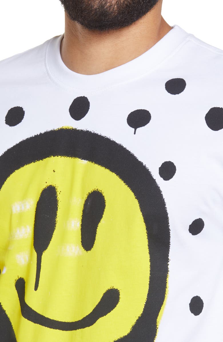 MARKET Chinatown Market Smiley Vandal Graphic Tee, Alternate, color, 