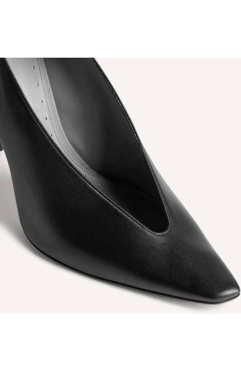 Balenciaga Duchesse Pointed Toe Pump, Alternate, color, Black