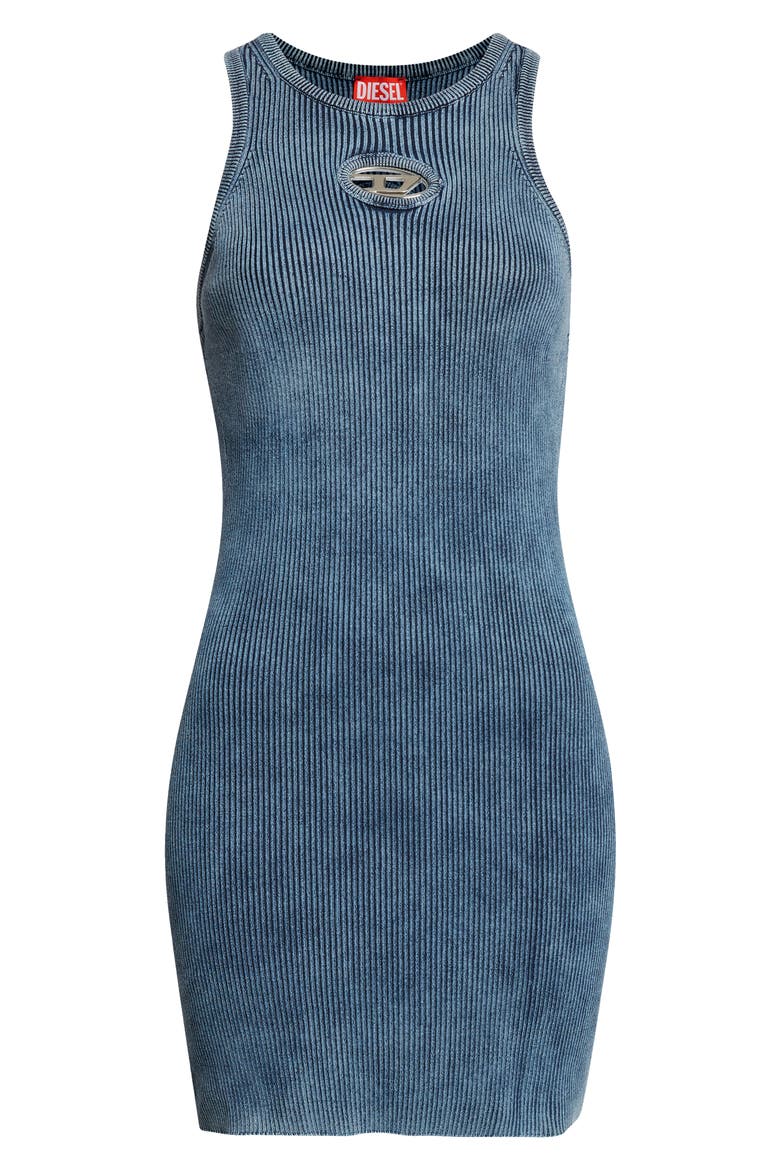 M-Anchorage-SL Rib Body-Con Minidress, Alternate, color, PEACOAT BLUE