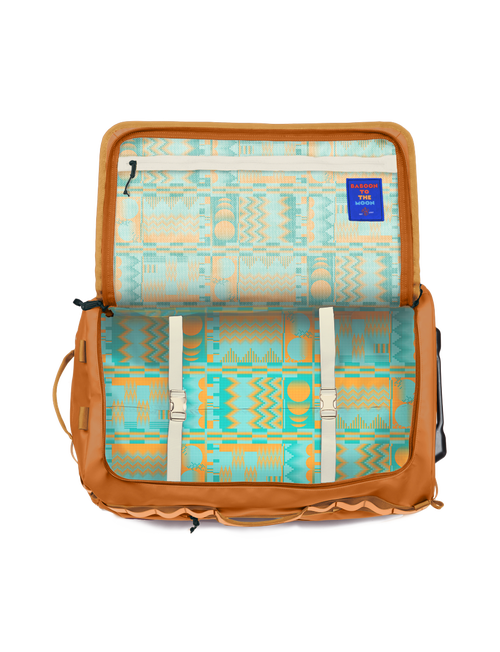 Baboon To The Moon Go-bag Roller Big 55l In Brown