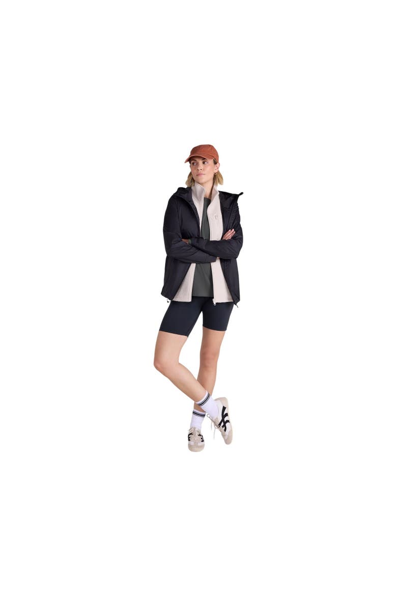 Swerve Lightweight Waterproof Jacket, Alternate, color, Black